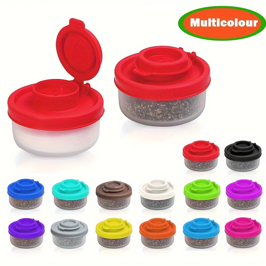 Outdoor Camping Kitchen - وعاء صغير للملح والفلفل، حاوية ملح