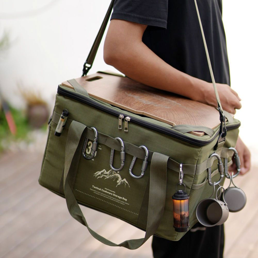 Outdoor Camping Cooking Equipment - 36L تكتيكات حقيبة نزهة مقاوم للماء