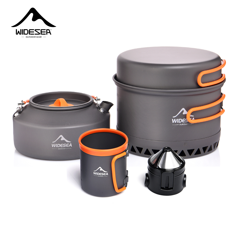 Outdoor Camping Cooking Equipment - أدوات المائدة التخييم مجموعة تجهيزات المطابخ