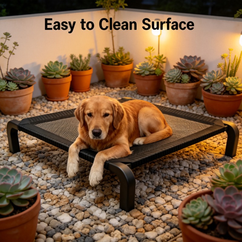 Outdoor Camping Dog Bed - بيت كلاب قابل للطي، سرير كلاب