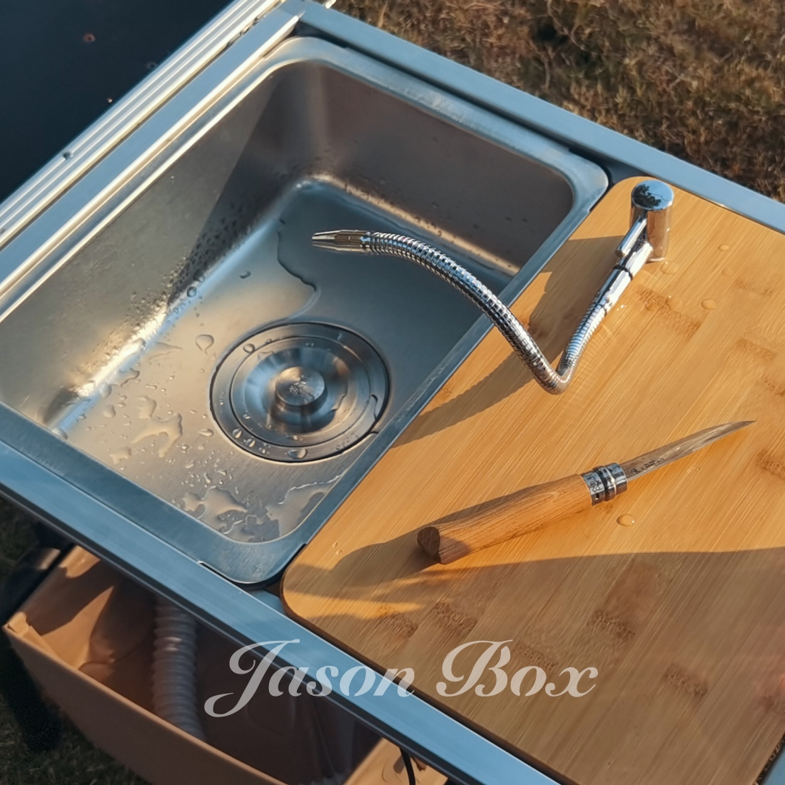 Outdoor Camping Kitchen Table - طاولة تخييم خارجية IGT ، مطبخ