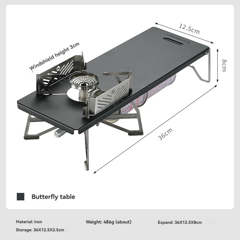 Outdoor Camping Kitchen Table - طاولة مطبخ محمولة للتخييم CAMPINGMOON GT-3