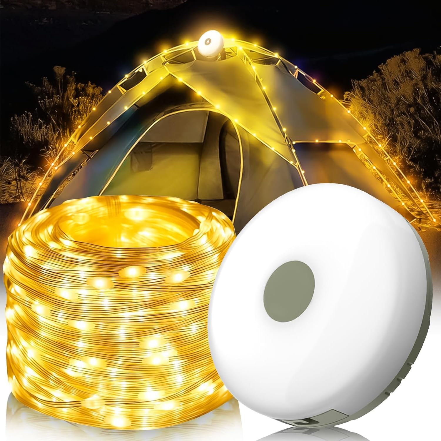 Outdoor Camping Lights String - ضوء التخييم في الهواء الطلق USB