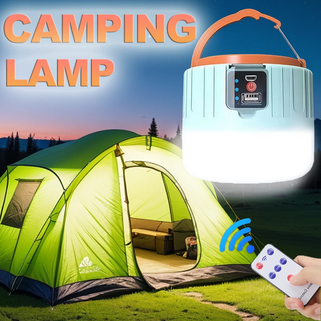 Camping Lantern - فانوس التخييم بالطاقة الشمسية القابل لإعادة