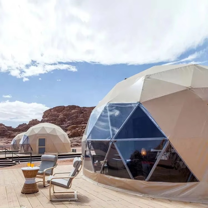 Outdoor Camping Dome - خيمة قبة جيوديسية للحدائق الخارجية والتخييم