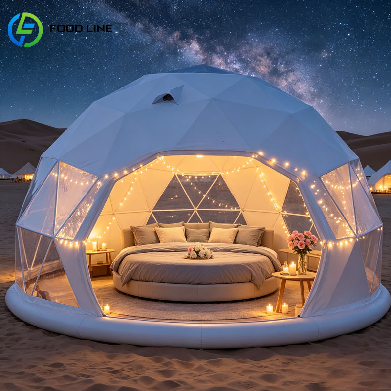 Outdoor Camping Dome - خيمة قبة جيوديسية فاخرة مسبقة الصنع