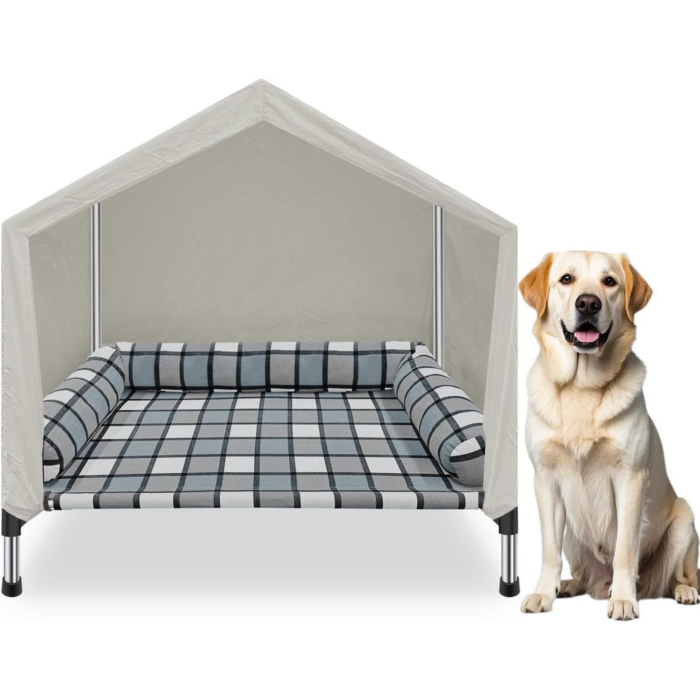 Outdoor Camping Dog Bed - سرير كلاب مرتفع - سرير حيوانات