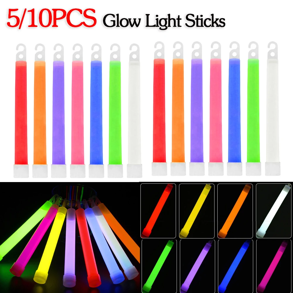 Glow Sticks Survival - 6 بوصة مجموعة الحبال العسكرية توهج