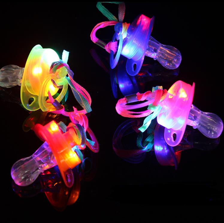 Glow Sticks Survival - 500 قطعة LED وامض مصاصة صافرة