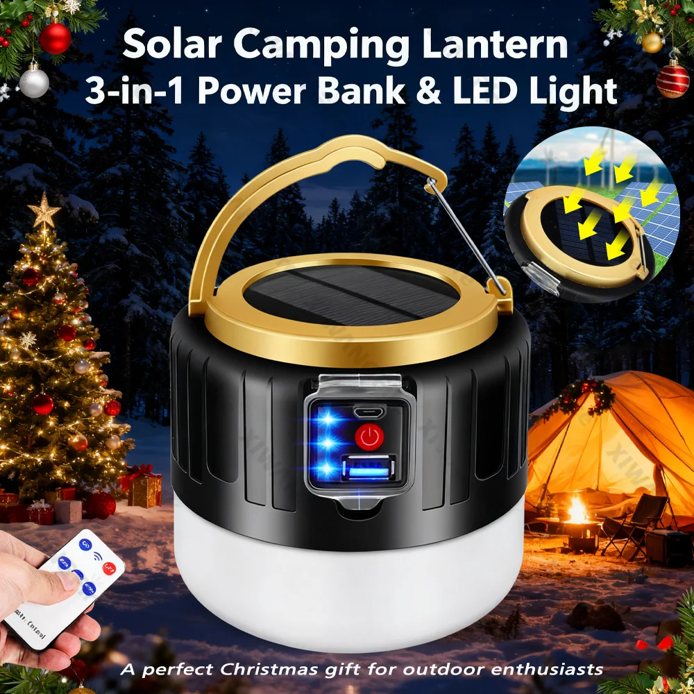 Outdoor Camping Light Ideas - فانوس التخييم بالطاقة الشمسية الكل في