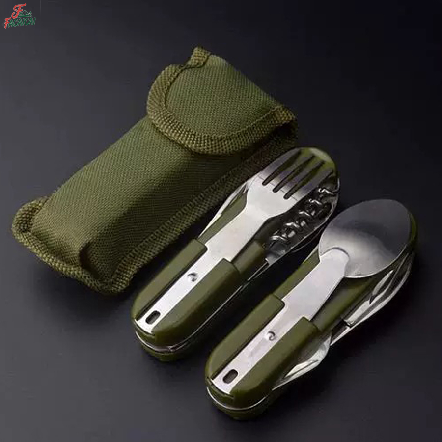 Outdoor Camping Essential Gear - معدات التخييم: طقم سفر 5 في