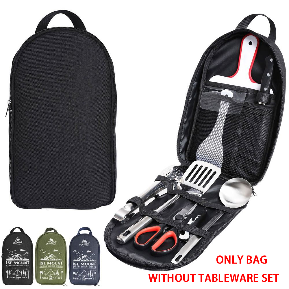 Outdoor Camping Cooking Equipment - 2024 نزهة مجموعة أواني حقيبة التخزين