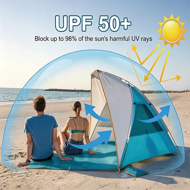 Outdoor Camping Dome - خيمة شاطئية خارجية للحماية من الشمس