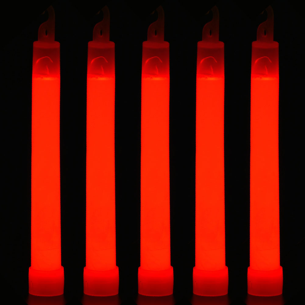Glow Sticks Survival - 10 قطعة في الهواء الطلق الطوارئ
