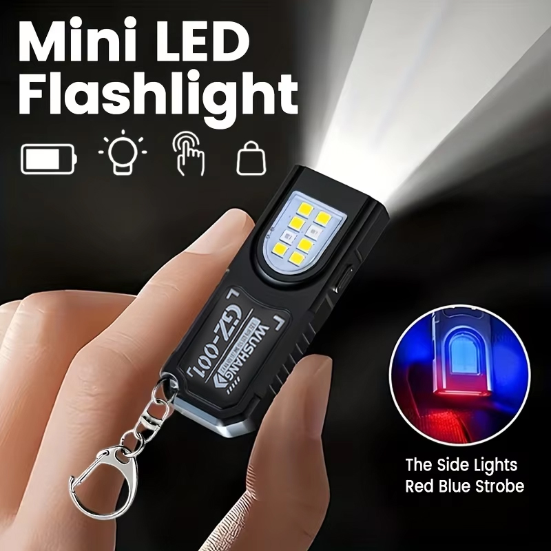 Outdoor Camping Adventure Lamp - متعددة الوظائف المفاتيح مصباح يدوي USB