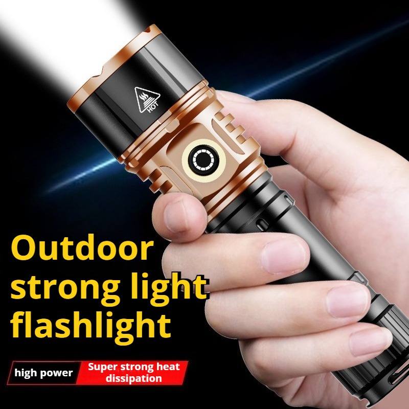Camping Lantern - مصباح يدوي LED قوي عالي الطاقة