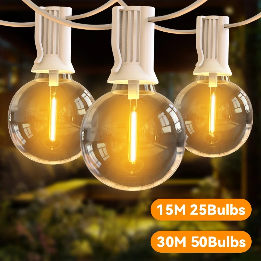 Outdoor Camping Lights String - 30 متر 15 متر الجنية سلسلة