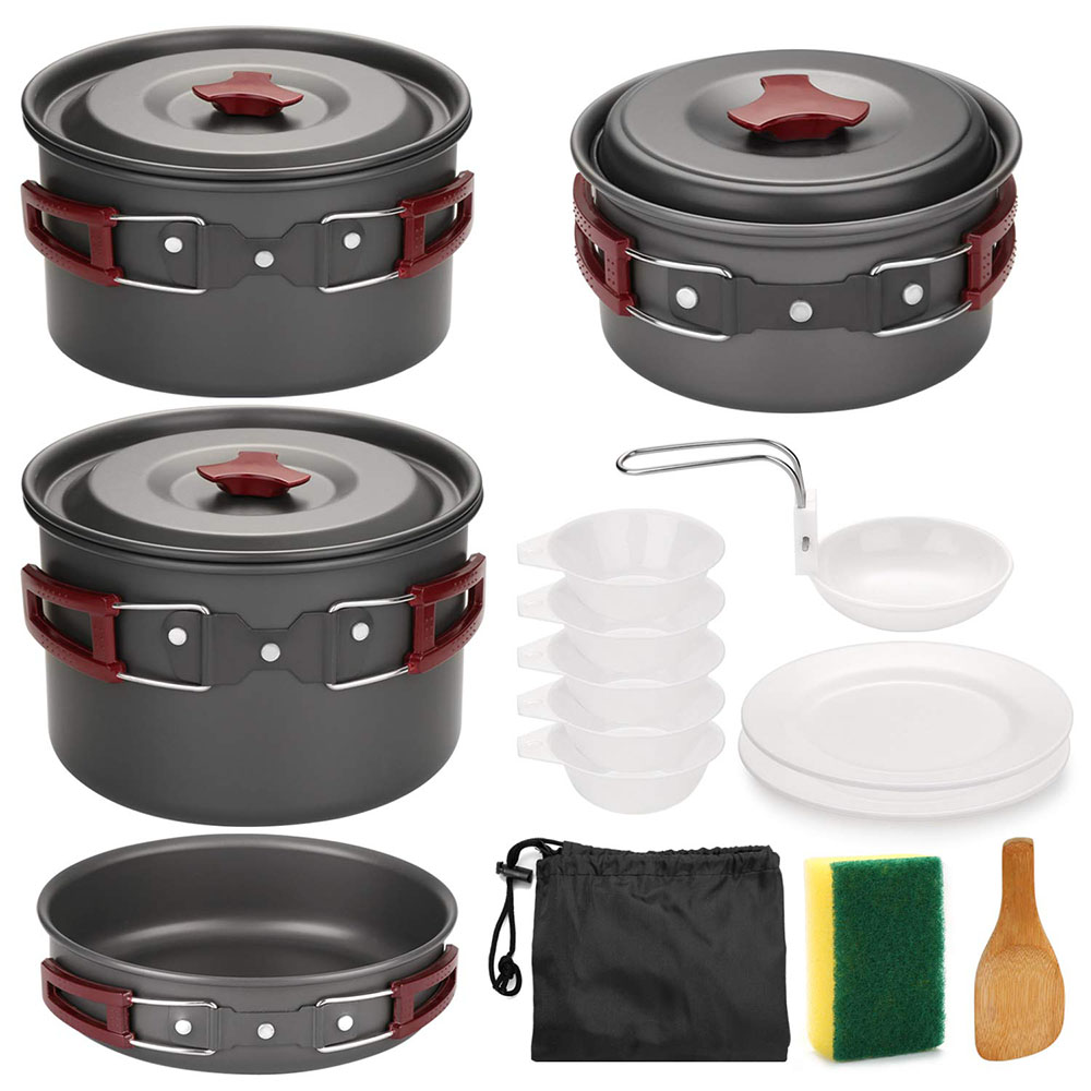 Outdoor Camping Kitchen Table - طقم أدوات طهي للتخييم في الهواء