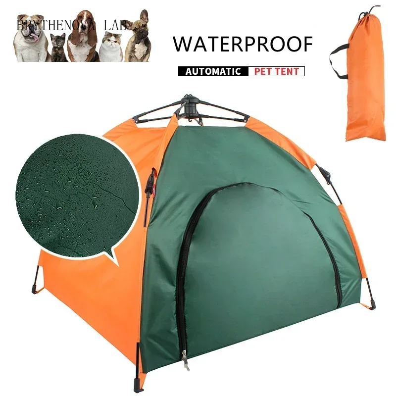 Outdoor Camping Dog Bed - خيمة بيت الكلب، سرير القط، وسادة