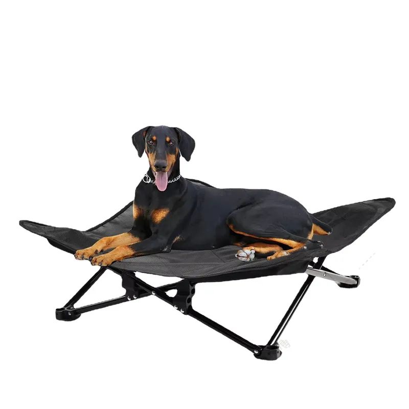 Outdoor Camping Dog Bed - سرير كلاب فاخر وعصري محمول، حصيرة