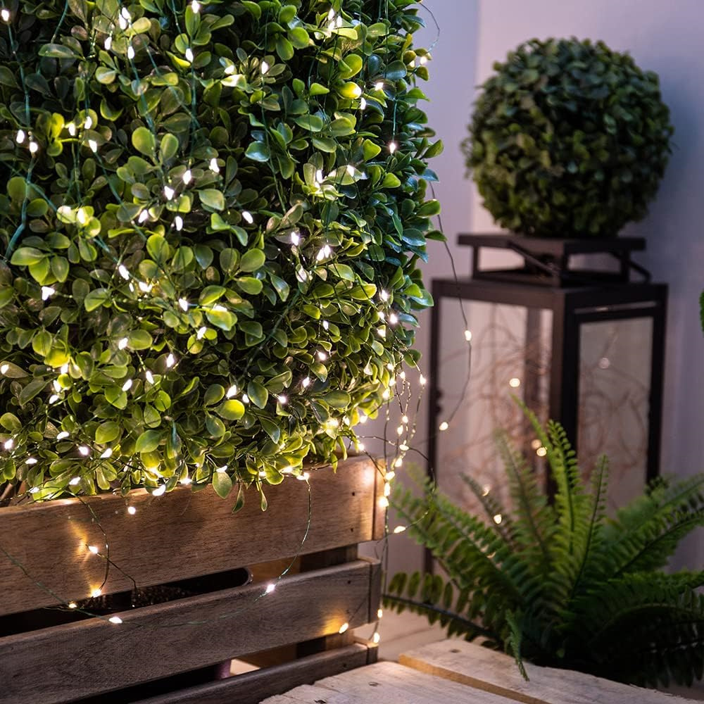 1000/500LED الجنية سلسلة أضواء - مراجعة Outdoor Camping Lights String وسعره