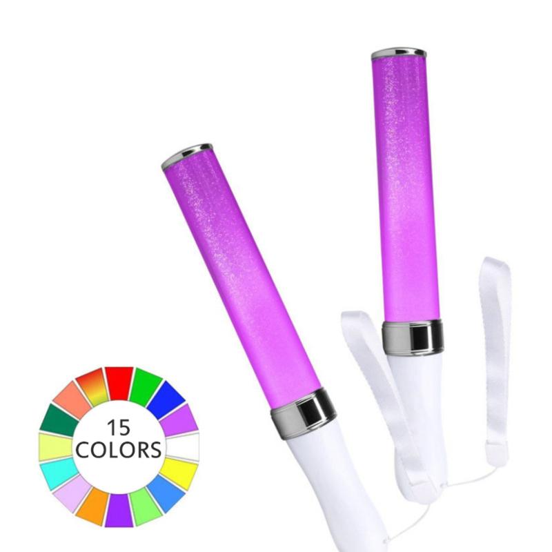 3W15 لون LED تغيير لون عصا الض - مراجعة Glow Sticks Survival وسعره