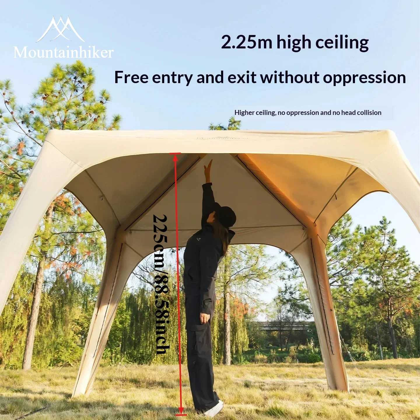 خيمة قبة قابلة للنفخ، مأوى تخي - مراجعة Outdoor Camping Dome وسعره