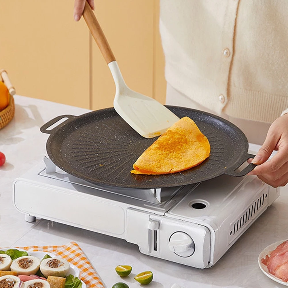 مقلاة شواء خارجية 34 سم غير لا - مراجعة Outdoor Camping Kitchen وسعره