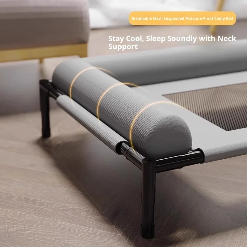 سرير كلاب مرتفع للاستخدام الدا - مراجعة Outdoor Camping Dog Bed وسعره