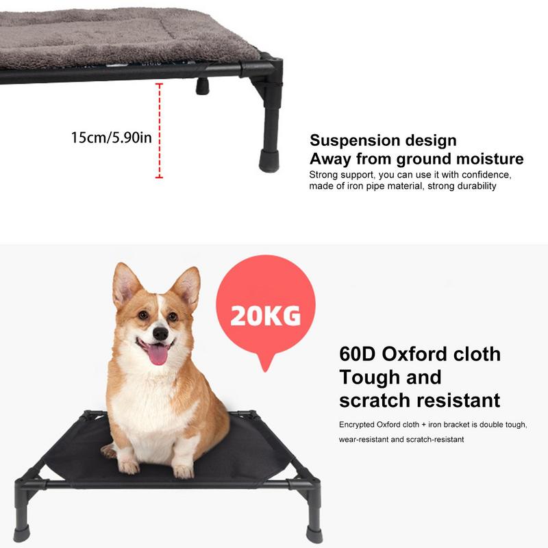 في الهواء الطلق مرتفعة سرير كل - مراجعة Outdoor Camping Dog Bed وسعره