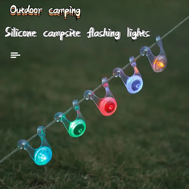 10 أضواء LED على شكل حبل، أضوا - مراجعة Outdoor Camping Lights String وسعره