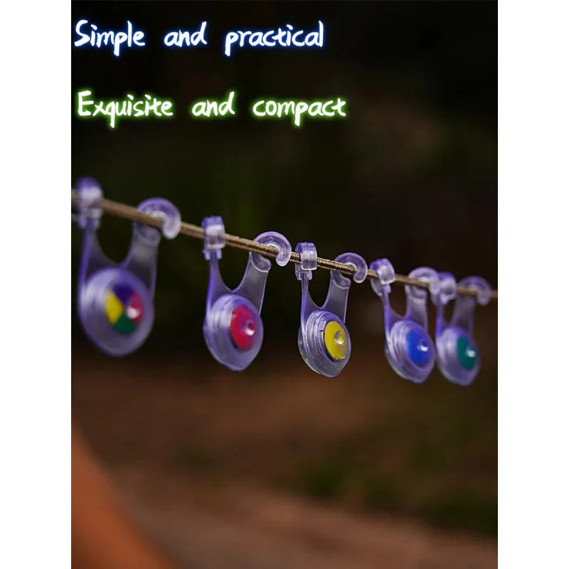 10 أضواء LED على شكل حبل، أضوا - مراجعة Outdoor Camping Lights String وسعره