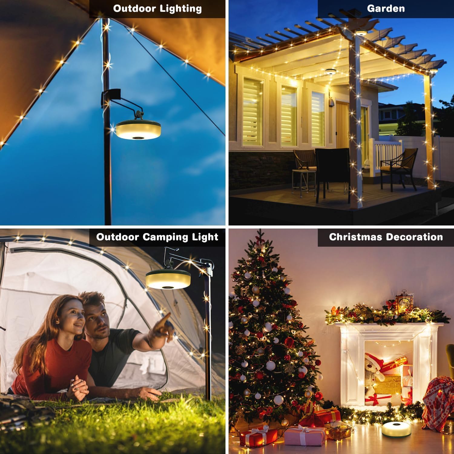 ضوء التخييم في الهواء الطلق US - مراجعة Outdoor Camping Lights String وسعره