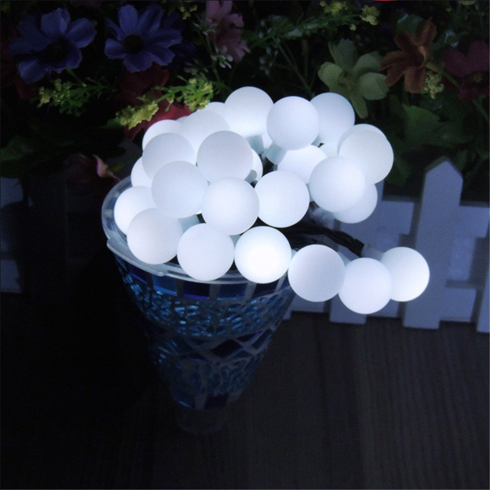 3M/6M/10M الكرة LED ضوء سلسلة  - مراجعة Outdoor Camping Lights String وسعره