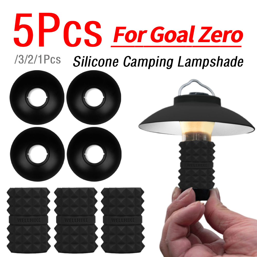 1/2/3/5 قطع غطاء سيليكون لمصبا - مراجعة Outdoor Camping Dome وسعره