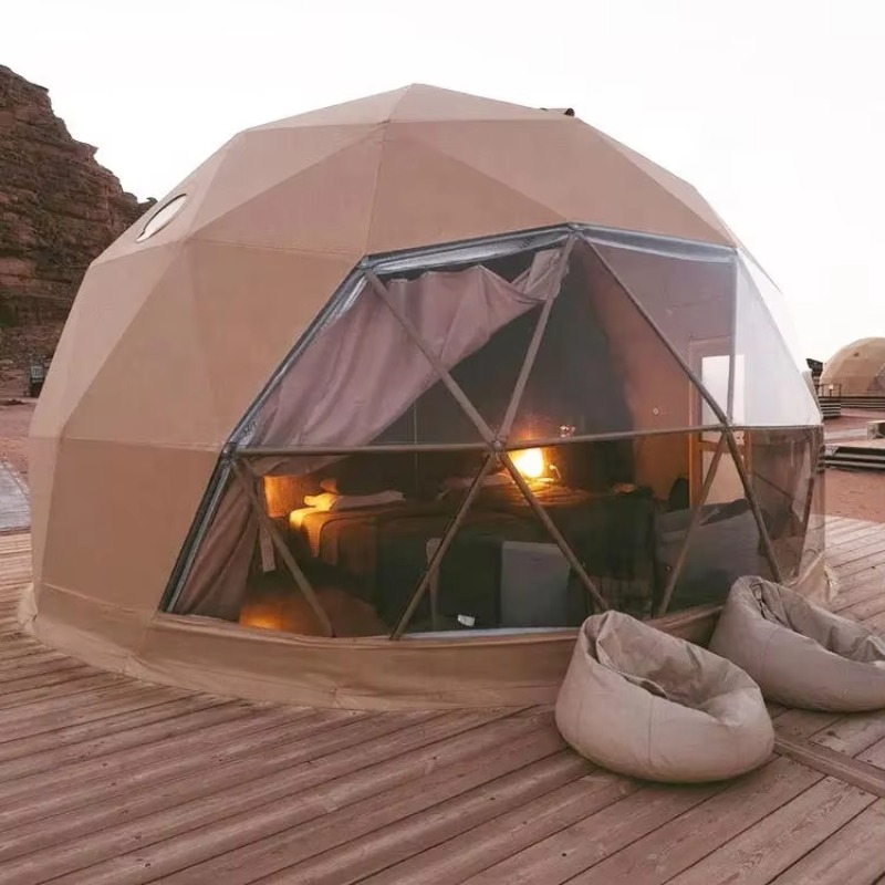 خيمة قبة جيوديسية للحدائق الخا - مراجعة Outdoor Camping Dome وسعره