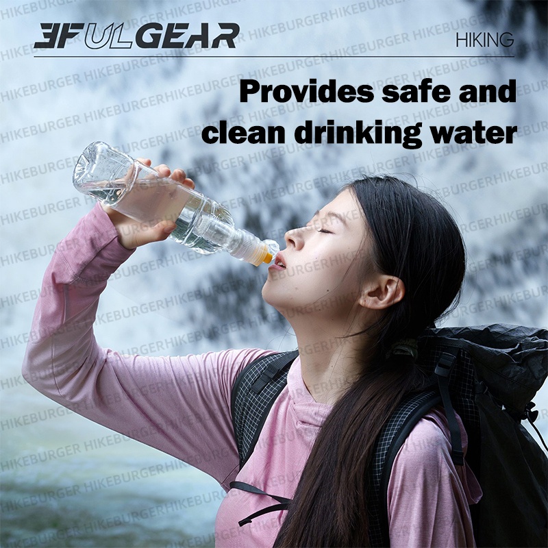 زجاجة فلتر مياه محمولة صغيرة 3 - مراجعة Outdoor Camping Essential Gear وسعره