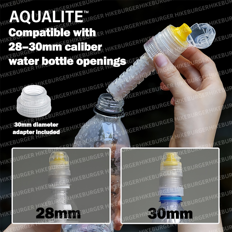 زجاجة فلتر مياه محمولة صغيرة 3 - مراجعة Outdoor Camping Essential Gear وسعره