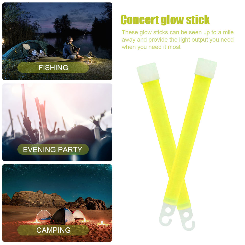 10-30 قطعة من عصي الإضاءة المض - مراجعة Glow Sticks Survival وسعره