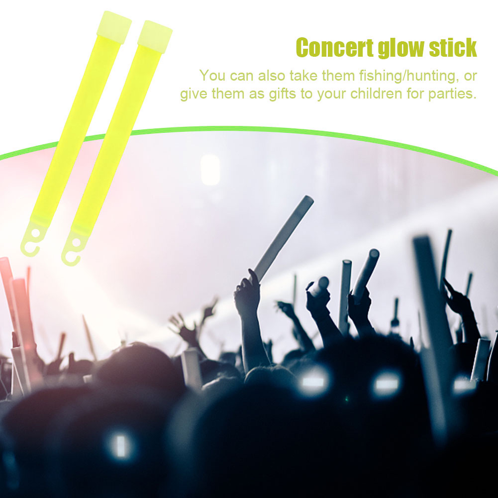 10-30 قطعة من عصي الإضاءة العس - مراجعة Glow Sticks Survival وسعره