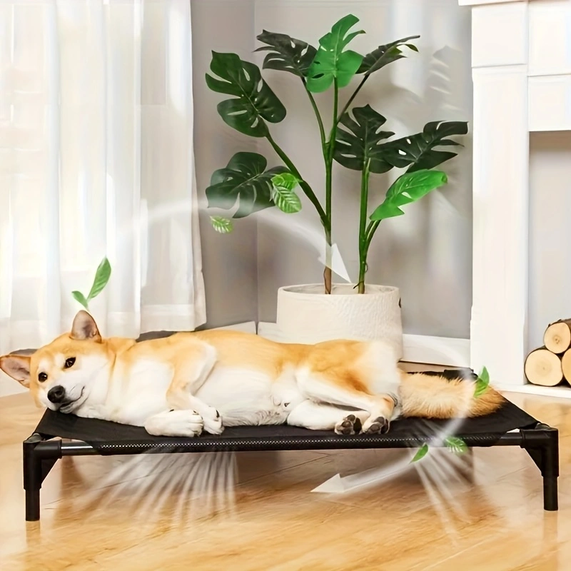 سرير كلب مرتفع للتبريد - مرتفع - مراجعة Outdoor Camping Dog Bed وسعره