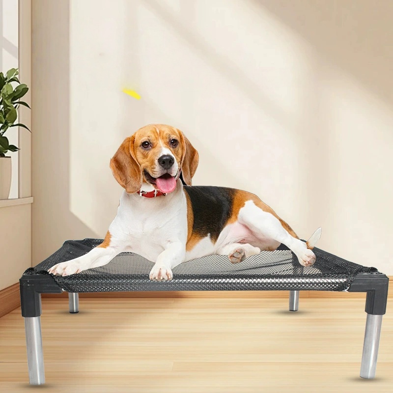 سرير كلب مرتفع للتبريد - مرتفع - مراجعة Outdoor Camping Dog Bed وسعره