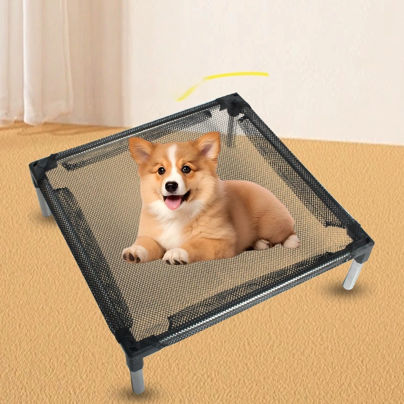 سرير كلب مرتفع للتبريد - مرتفع - مراجعة Outdoor Camping Dog Bed وسعره