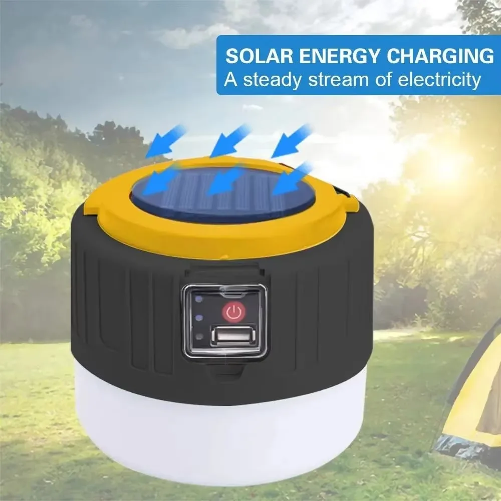 فانوس التخييم بالطاقة الشمسية  - مراجعة Outdoor Camping Light Ideas وسعره