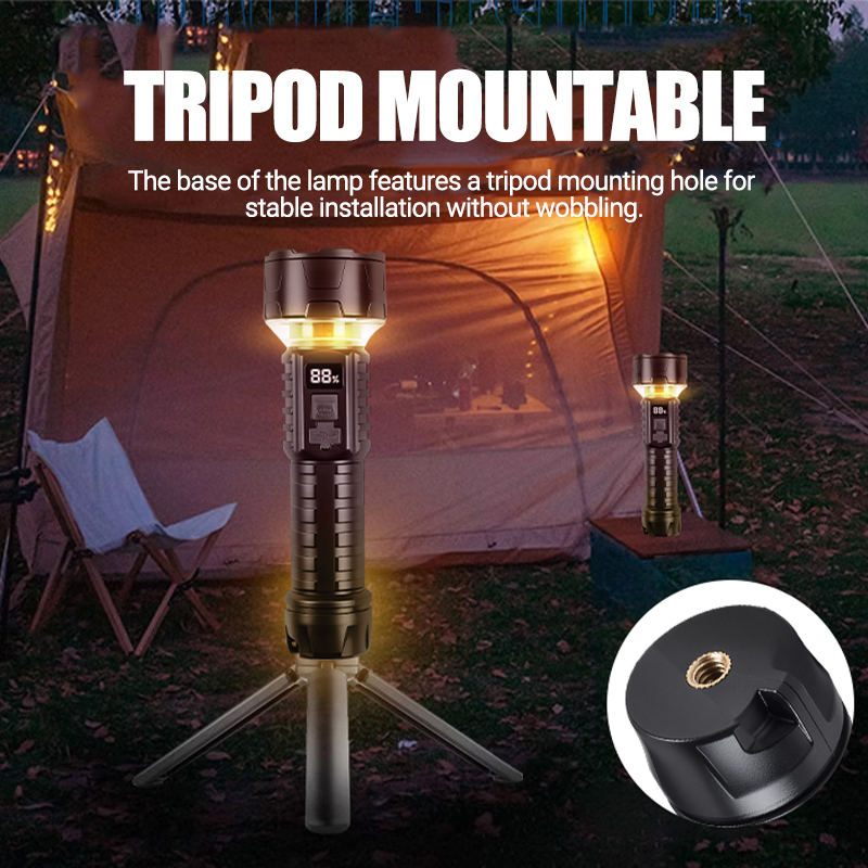 COB مصباح ليد جيب فانوس قابل ل - مراجعة Camping Lantern وسعره