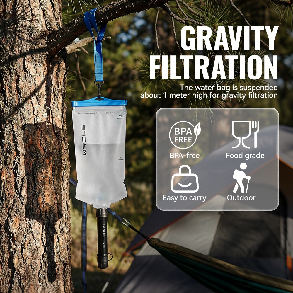 جهاز تنقية المياه المحمول WREL - مراجعة Survival Kit وسعره
