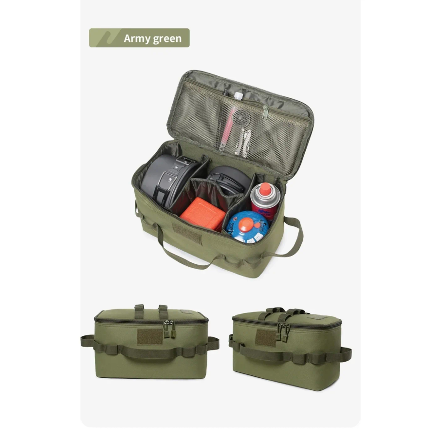 حقيبة تخزين كبيرة السعة للتخيي - مراجعة Outdoor Camping Cooking Equipment وسعره