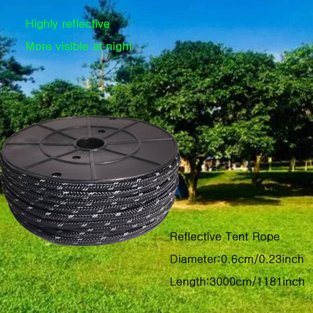 حبل باراكورد عاكس للضوء بطول 3 - مراجعة Outdoor Camping Lights String وسعره