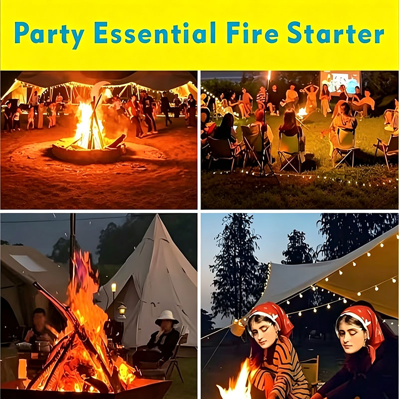 100 قطعة من مكعبات إشعال النار - مراجعة Outdoor Camping Essential Gear وسعره