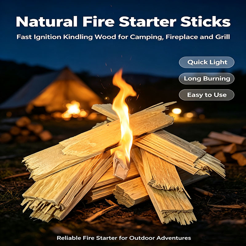100 قطعة من مكعبات إشعال النار - مراجعة Outdoor Camping Essential Gear وسعره